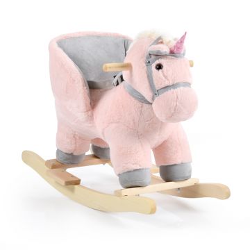 Balansoar Moni din plus pentru copii Unicorn Cookie cu sunete