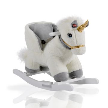 Balansoar Moni din plus pentru copii Unicorn Moon cu sunete