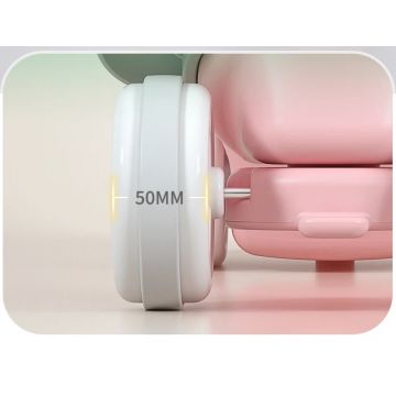 Balansoar 3 in 1 transformabil in vehicul fara pedale cu maner parental,roti EVA,centuri de siguranta,jucarie muzicala,spatar si bara de siguranta detasabile Nichiduta Garden Cleo Pink