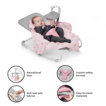 Balansoar Kinderkraft Felio 2 peony rose