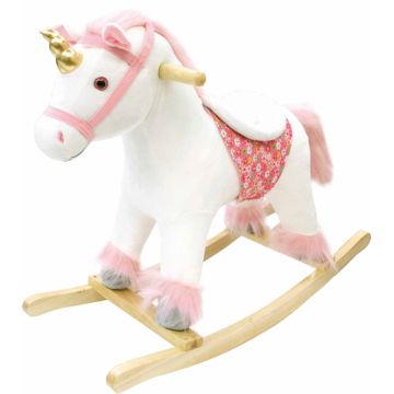 Balansoar Little Mom Unicorn din plus cu sunete Bella