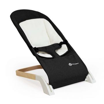 Sezlong balansoar, Petite&Mars, Calmy, Cu centura in 3 puncte, De la nastere pana la 9 kg, Conform standardului EN12792, Negru Sezlong balansoar, Petite&Mars, Calmy, Cu centura in 3 puncte, De la nastere pana la 9 kg, Conform standardului EN12792, Negru