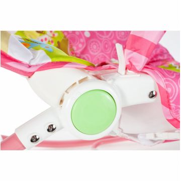 Scaun balansoar pentru copii cu vibratii 3 in 1 Pink