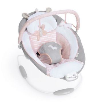 Sezlong, Ingenuity, Flora, Cu arcada detasabila, Cu jucarii, Cu 8 melodii, 6 , Cu vibratii, 0 luni+, Unicorn Sezlong, Ingenuity, Flora, Cu arcada detasabila, Cu jucarii, Cu 8 melodii, 6 , Cu vibratii, 0 luni+, Unicorn