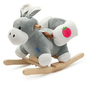 Balansoar, Baby Mix, Donkey, Cu sa confortabila cu spatar, Cu sunete, 18 luni +