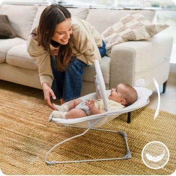 Balansoar bebelusi Momi Glossy Beige