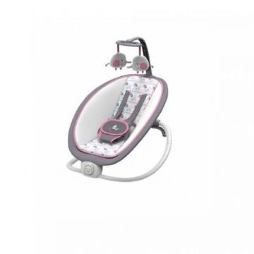 Balansoar cu vibratii pentru bebelusi Cangaroo Remy Roz