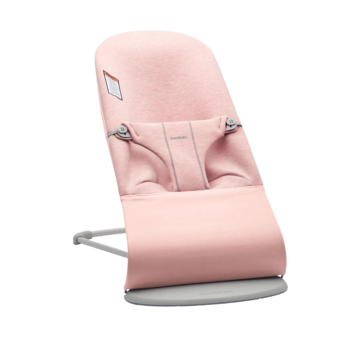 Babybjorn - Balansoar din Jersey pentru copii, Bliss, Light Pink 3D