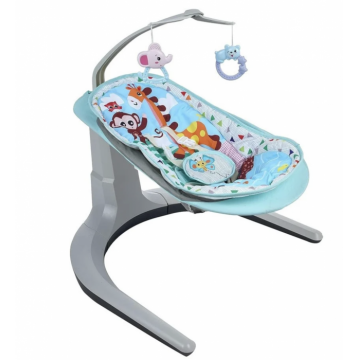 Balansoar electric 2 in 1, multifunctional, cu melodii si jucarii, Cradle Chair