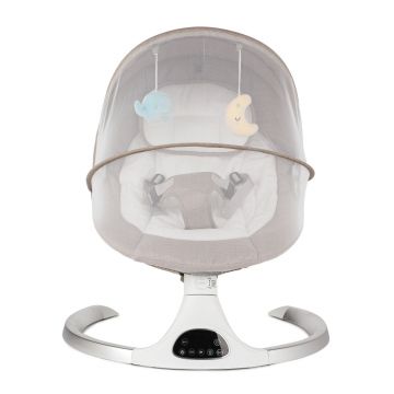 Balansoar electric Juju Serenity cu telecomanda, conectare la priza, greutate admisa 9 kg