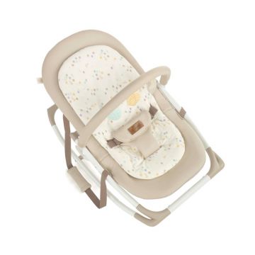 Balansoar Jane Fold Iris pliabil, bara de jucarii si spatar reglabil