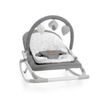 Balansoar Jane Fold Mist, pliabil, bara de jucarii si spatar reglabil, conform cu standardul european de siguranta EN 127902023