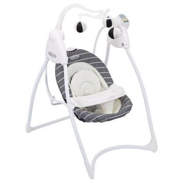 Balansoar pentru Bebelusi (0-9 kg) | Confortabil si Amuzant - Graco Lovin Huga
