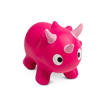 Jumper, Toyz, Dinu, Gonflabil, Cu pompa inclusa, Pana la 25 kg, Cu manere in forma de coarne, 61x35x28 cm, 18 luni+, Roz Jumper, Toyz, Dinu, Gonflabil, Cu pompa inclusa, Pana la 25 kg, Cu manere in forma de coarne, 61x35x28 cm, 18 luni+, Roz