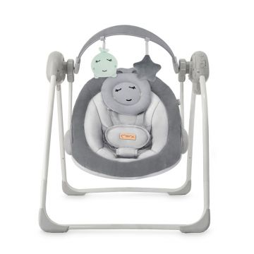 Leagan electric pentru bebelusi Momi Liss Grey