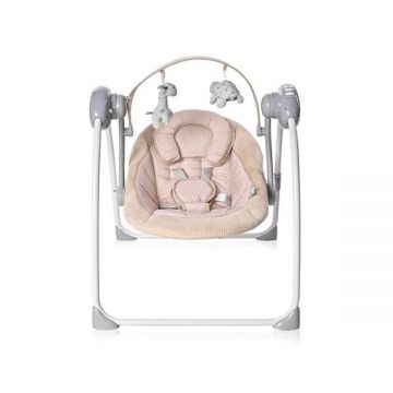 Leagan Portofino electric si muzical Beige Dots