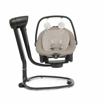 Leagan si balansoar rotativ 2 in 1 Joie Serina Hazelnut