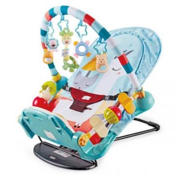 Scaun balansoar Relax si Saltea de Joaca 2-în-1